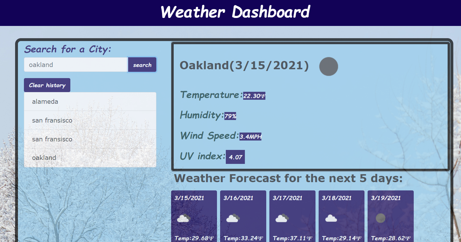 weather-dashboard